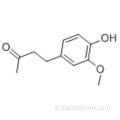 2-Butanone, 4- (4-hydroxy-3-méthoxyphényl) - CAS 122-48-5